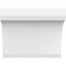 Ekena Millwork Standard Legacy Architectural Grade PVC Corbel, 7"W x 6"D x 6"H CORP07X06X06LGY - alternate 3
